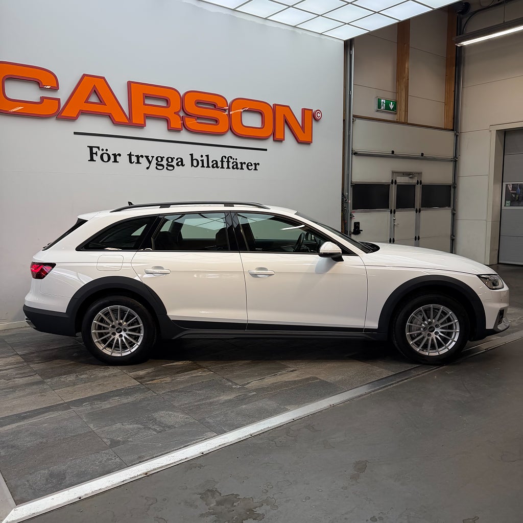Audi A4 Allroad Q 40 TDI Aut B&O Adpt.Farthållare Dragrok Navi Värmar