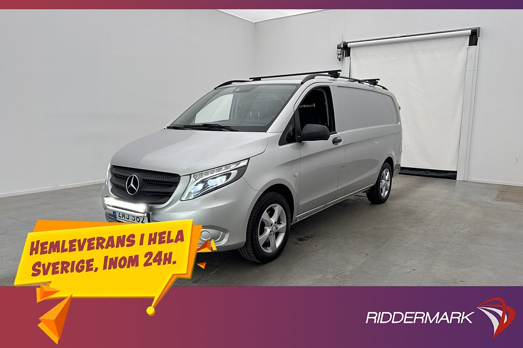 Mercedes-Benz Vito L2 119 4x4 Värmare Drag Skinn Kamera Moms
