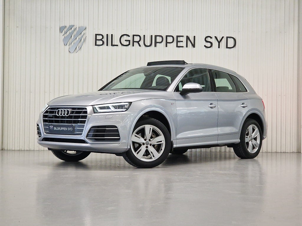 Audi Q5 2.0 TDI quattro S Tronic S Line|Panorama|Dragkrok|