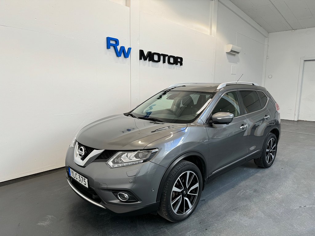 Nissan X-Trail 2.0 4x4 177hk Tekna 360° Pano Drag Skinn 