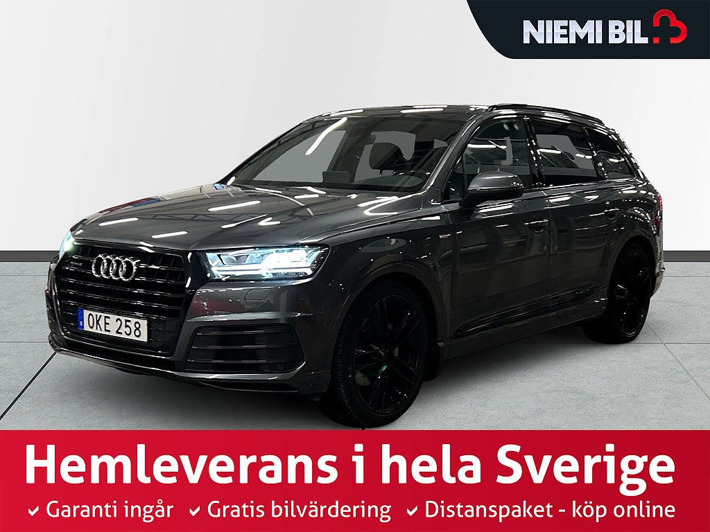 Audi Q7 3.0 TDI V6 Quattro S Line Sport S&V/Cockpit/Dvärm/7sits