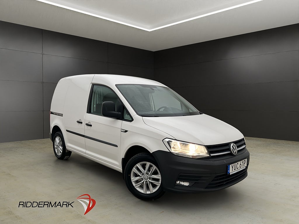 Volkswagen Caddy 2.0TDI Värm PDC Dragkrok Farthållare Moms