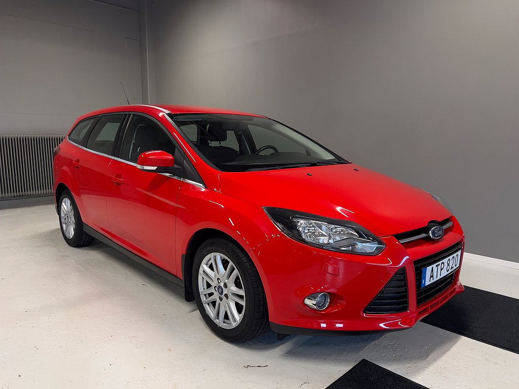 Ford Focus Kombi 1.6 TDCi 115hk Titanium Farthållare Kamrem bytt