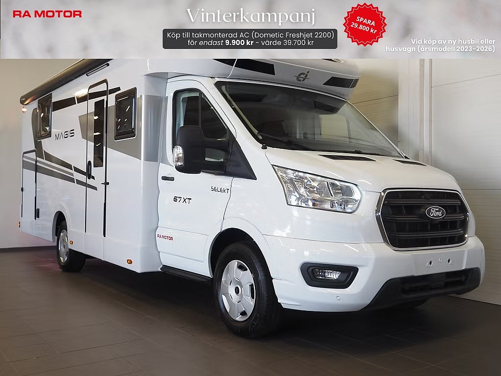 Ci Magis 67 XT 2,99% I Aut I Solcell I Backkamera I Queensbed 2026