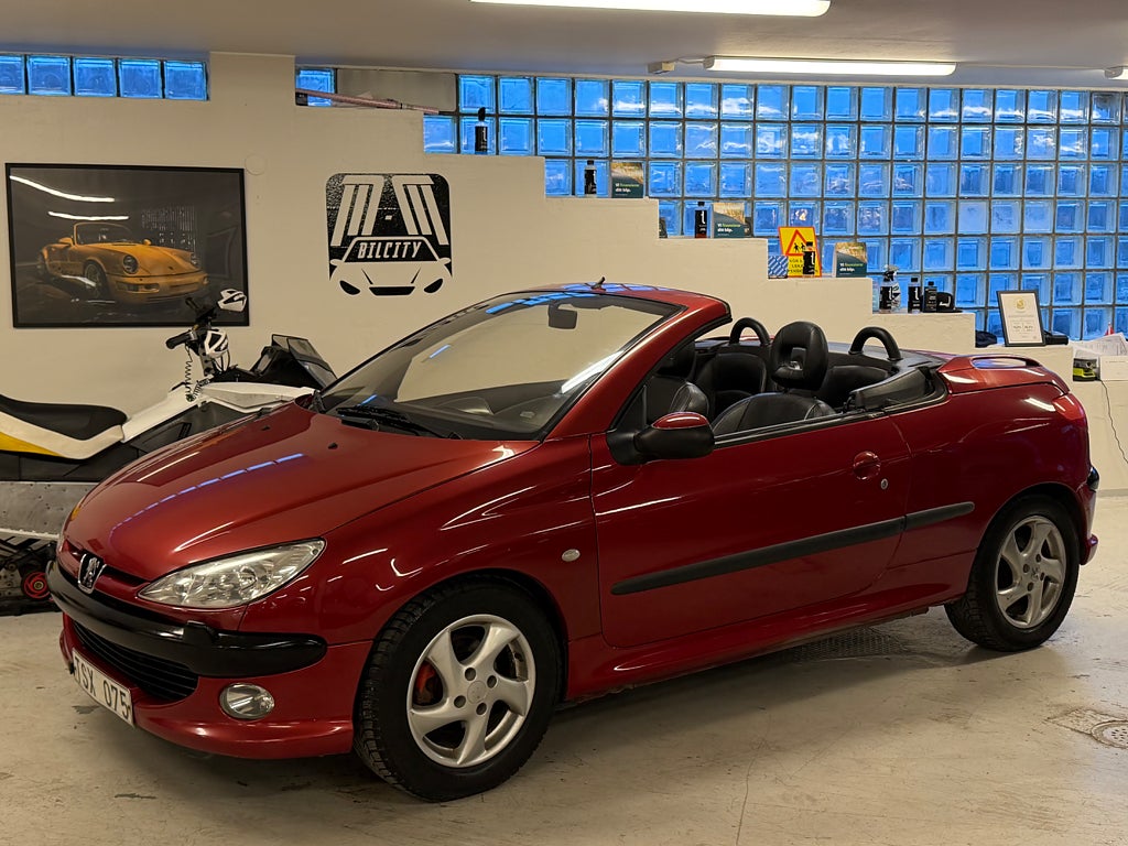 Peugeot 206 CC 1.6 Euro 3|CAB|Skinn
