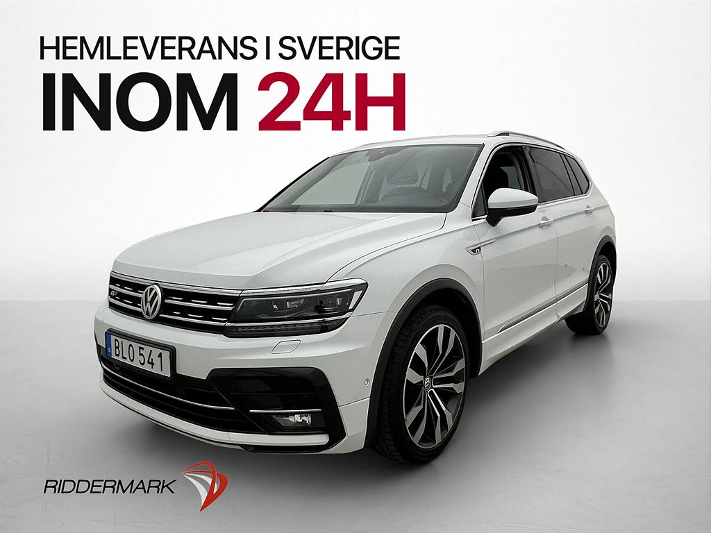 Volkswagen Tiguan Allspace R-Line 7-Sit Drag Cockpit Värmare