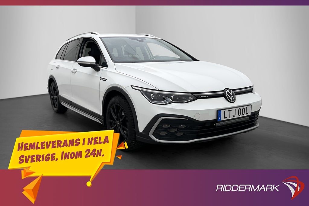 Volkswagen Golf Alltrack TDI 200hk 4M Cockpit Kamera Drag