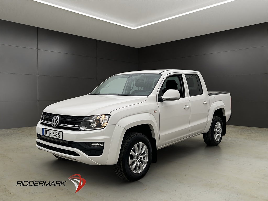 Volkswagen Amarok 3.0 V6 4M Värmare Diff Drag CARPLAY MOMS
