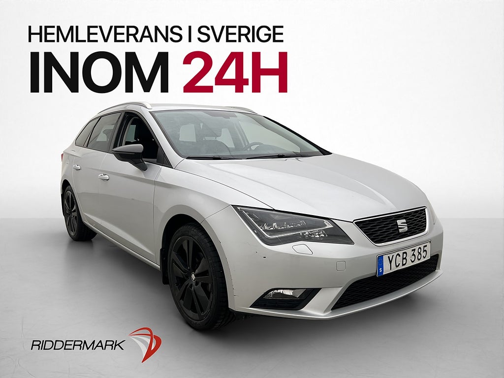 Seat Leon ST 1.2 TSI 110hk Dragkrok Kamera CarPlay