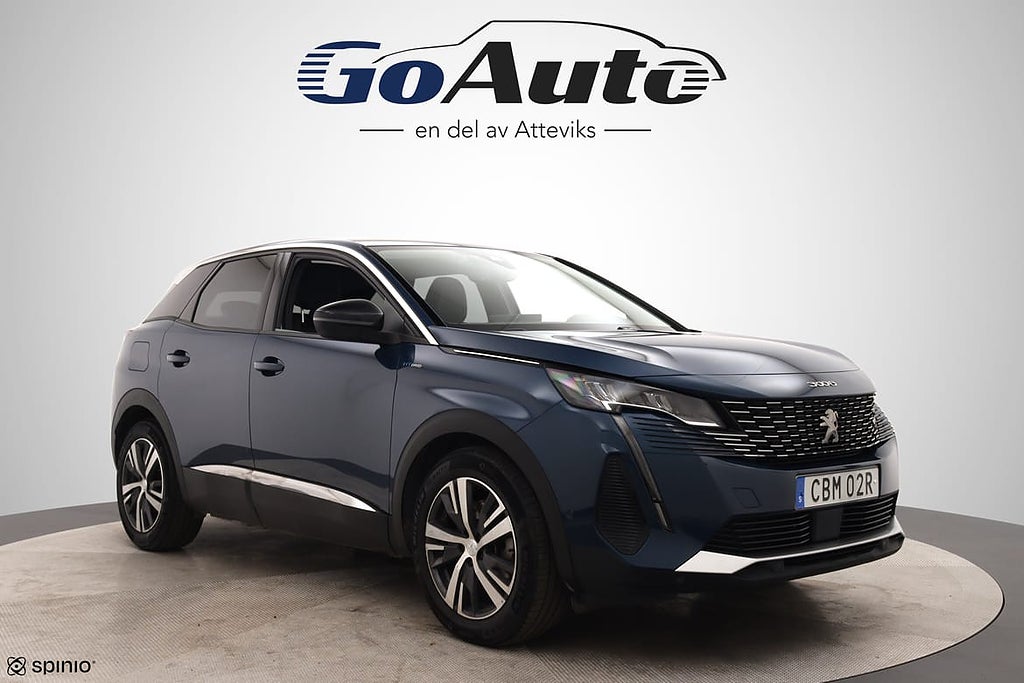 Peugeot 3008 HYBRID 225 Allure EAT 224hk Drag Backkamera