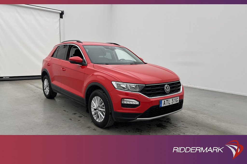 Volkswagen T-Roc 1.0 TSI 110hk M&K-Värmare Kamera CarPlay