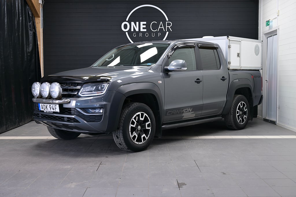 Volkswagen Amarok 3.0 V6 TDI 4Motion Canyon MOMS Hundkåpa Diff D-Värm