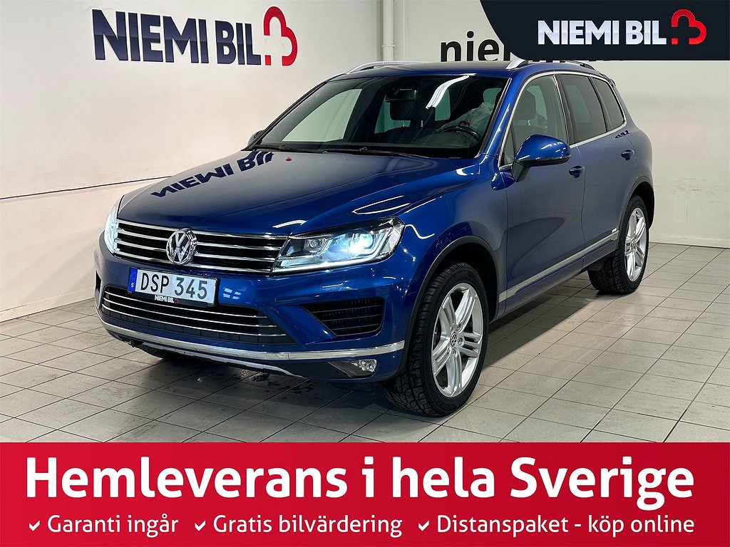 Volkswagen Touareg 3.0 V6 TDI Pano Dragkrok Psens Kamera SoV