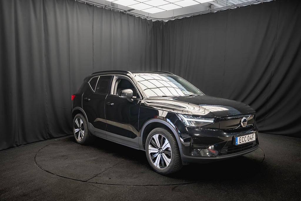 Volvo XC40 Recharge DRAG KAMERA VÄRMEPUMP 92.8%SoH 1-ÄGARE