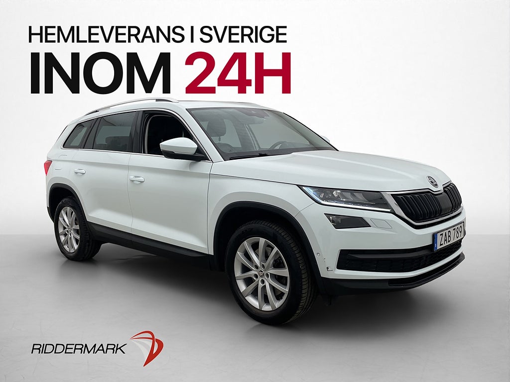 Skoda Kodiaq 2.0 TSI 4x4 Business 7-Sits Pano 360° P-Värmare