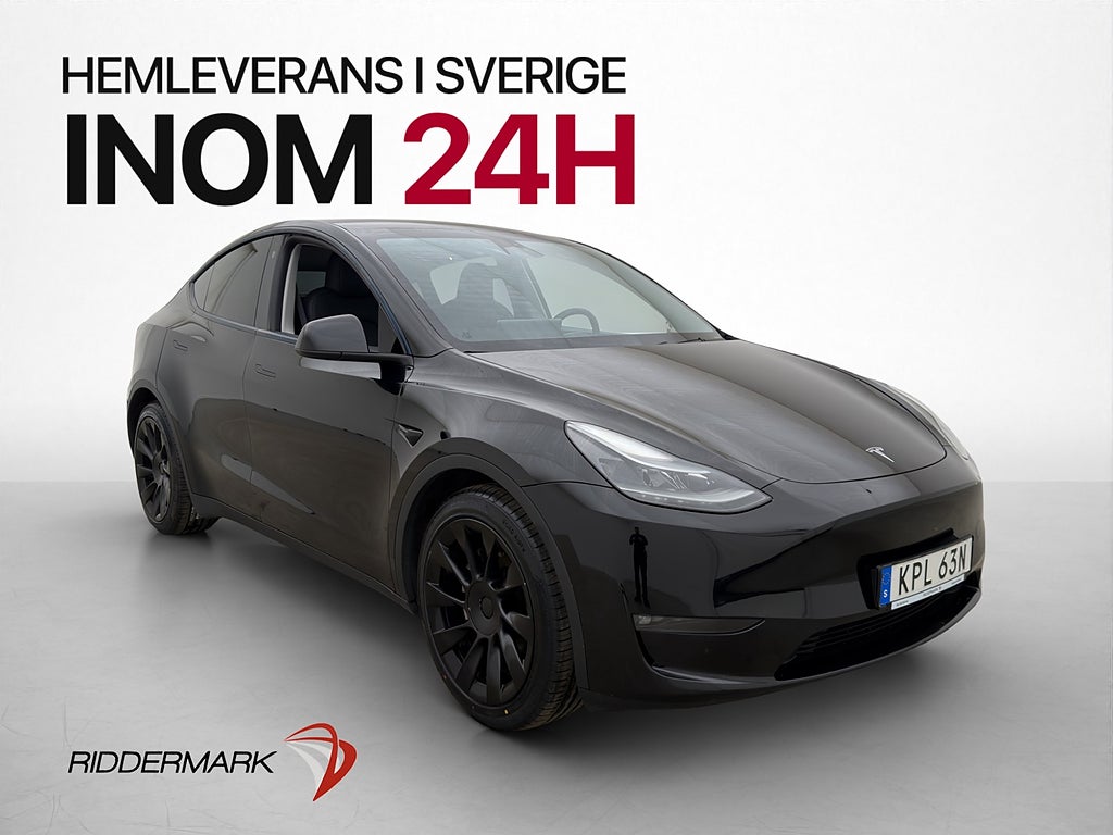 Tesla Model Y Long Range AWD 514hk Pano Autopilot Drag MOMS