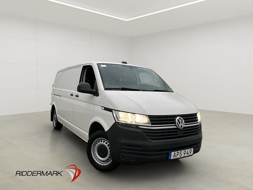 Volkswagen Transporter L2 Värmare Drag V-Inredd CARPLAY Moms