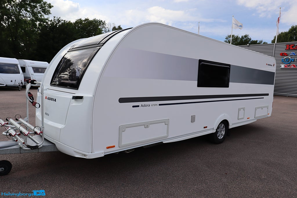 Adria ADORA 673 PK * El. Stödben * AC * Markis *
