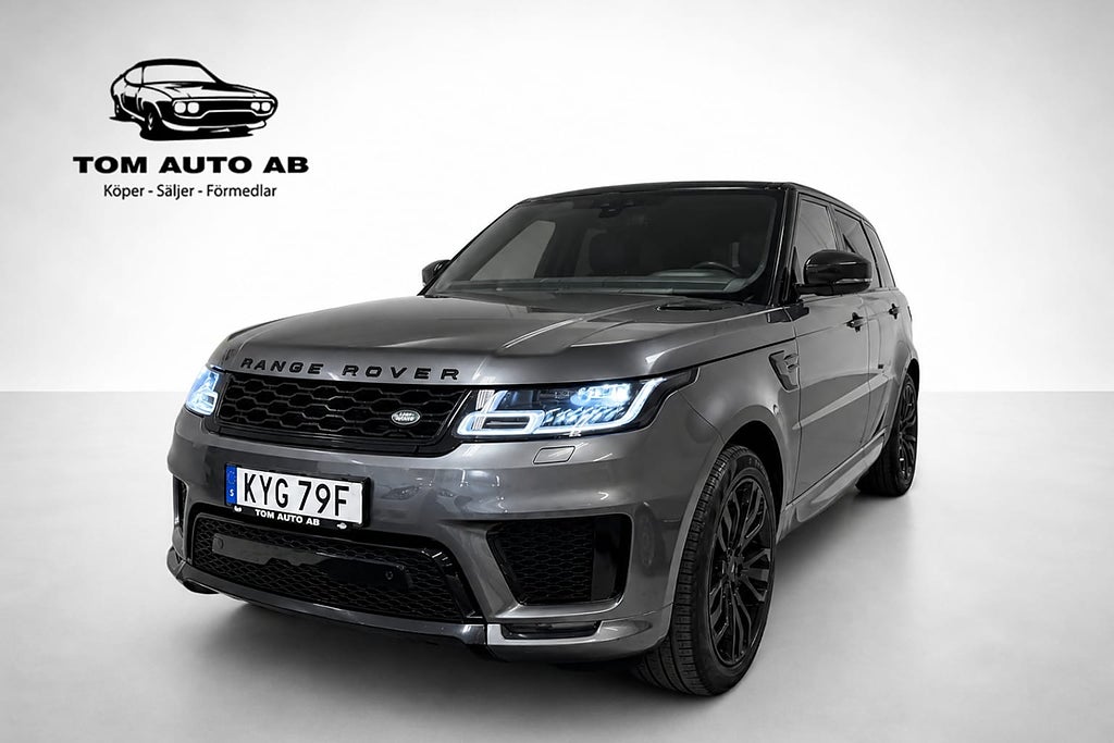 Land Rover Range Rover Sport 3.0 SDV6 AWD SE CarPlay Panorama Dragkrok 249 hk