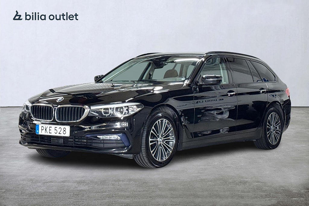 BMW 520d Touring Steptronic Sport line 190hk Navi Drag B-kamera