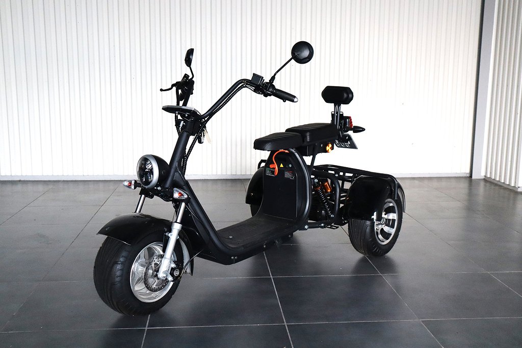 SHA Electirc Scooter Shansu MED LADDARE NY - 2 sits Trehjul