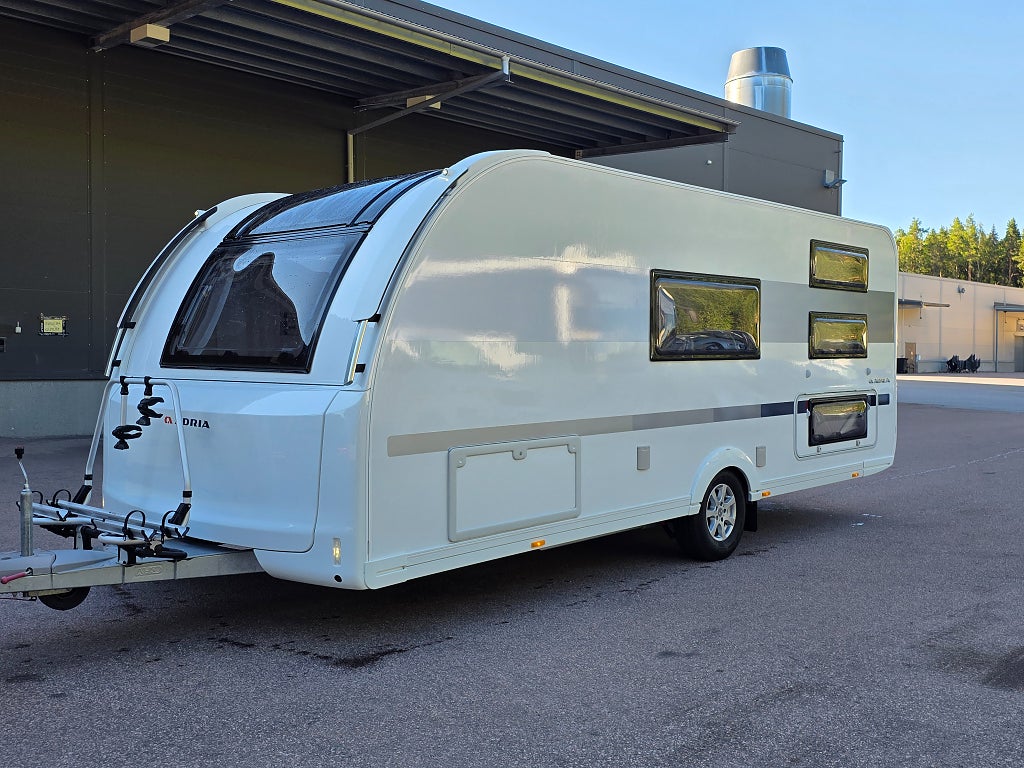Adria ADORA  573 Pt Facelift Markis + väggar Cykelställ Förtält Alde