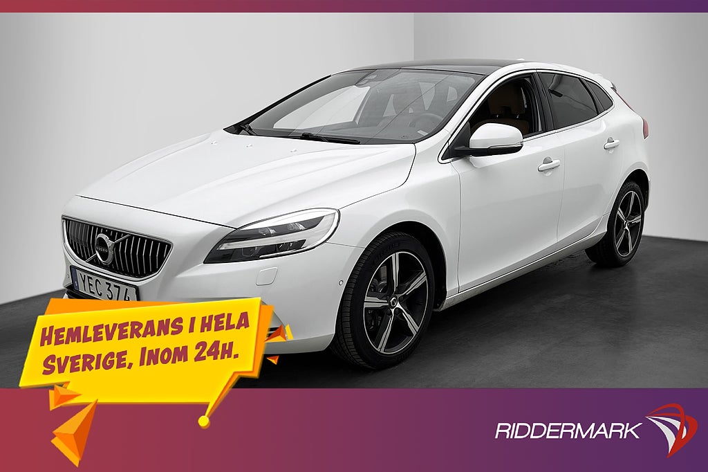 Volvo V40 D3 150hk Summum Panorama Skinn Navi P-sensor
