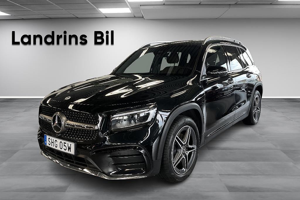 Mercedes-Benz GLB 200 AMG Line Premium/7-sits/Värmare/Drag/360kamera/MOMS