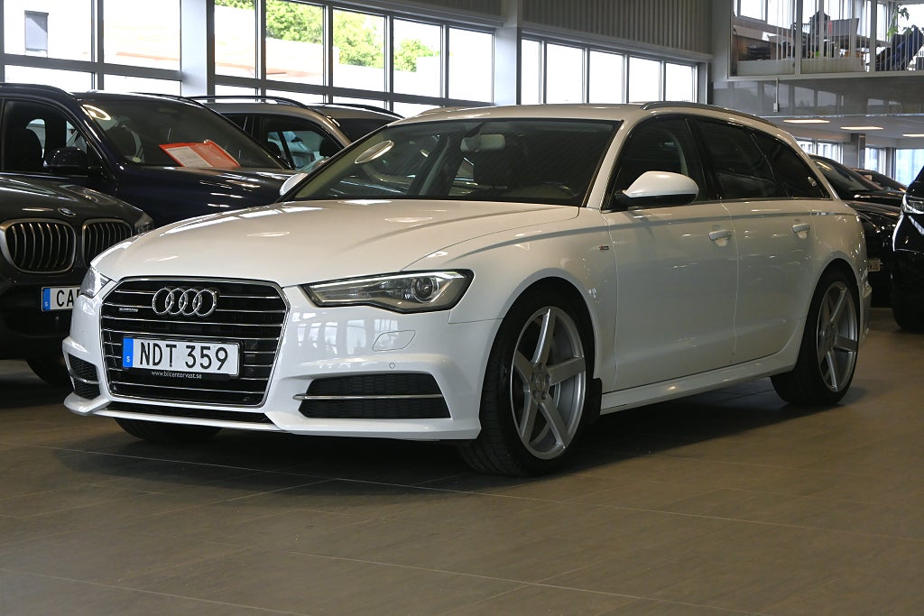 Audi A6 Avant 2.0 TDI Q S Tronic 190hk S Line 