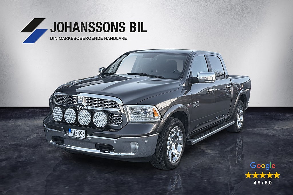 RAM 1500 Dubbelhytt 5.7 V8 HEMI 4x4 TorqueFlite LARAMIE Dragkrok