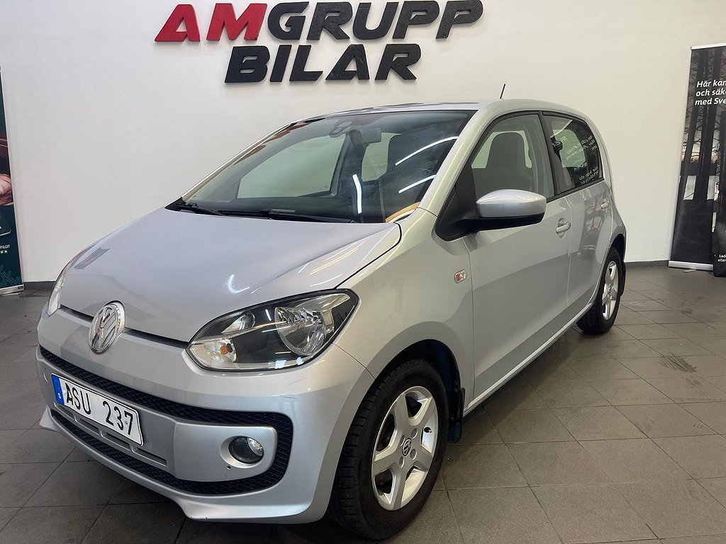 Volkswagen UP! 5-dörrar 1.0 MPI high up! Euro 5 Backsensorer