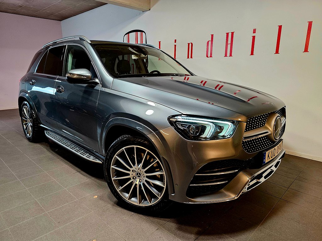 Mercedes-Benz GLE  400 d 4M AMG 7-sits Pano Burmest 360° 333hk