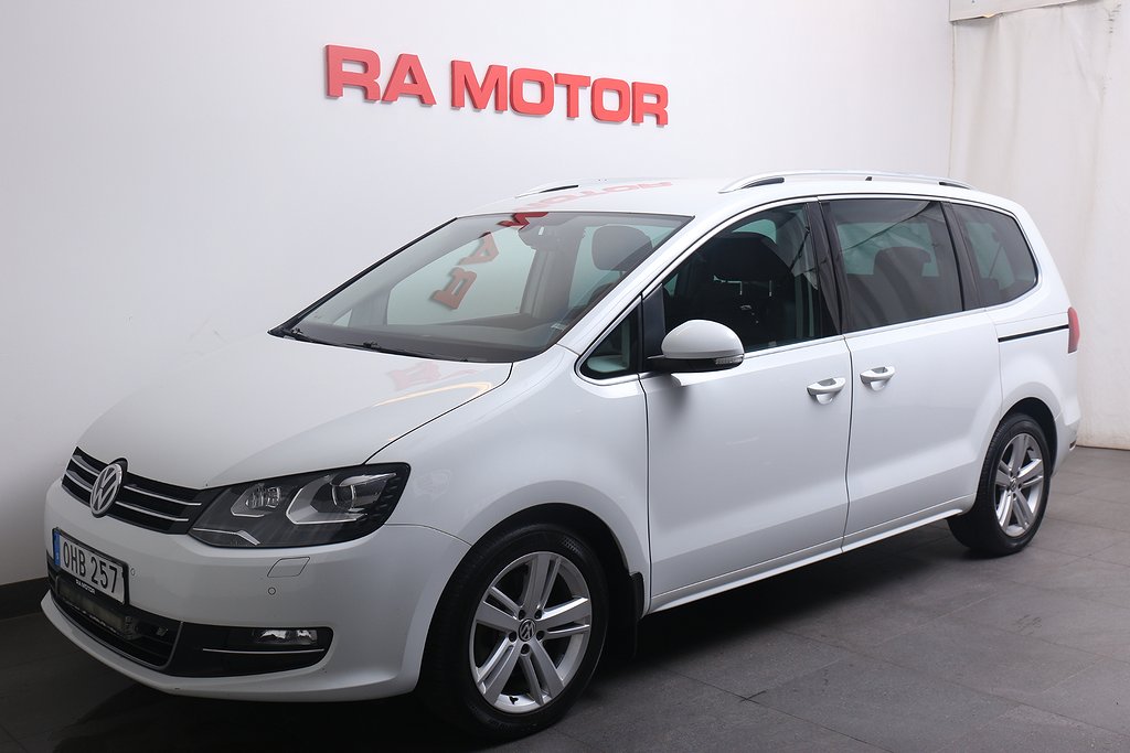 Volkswagen Sharan 2,0 TDI 184hk 4Motion Värmare Drag 7-sits