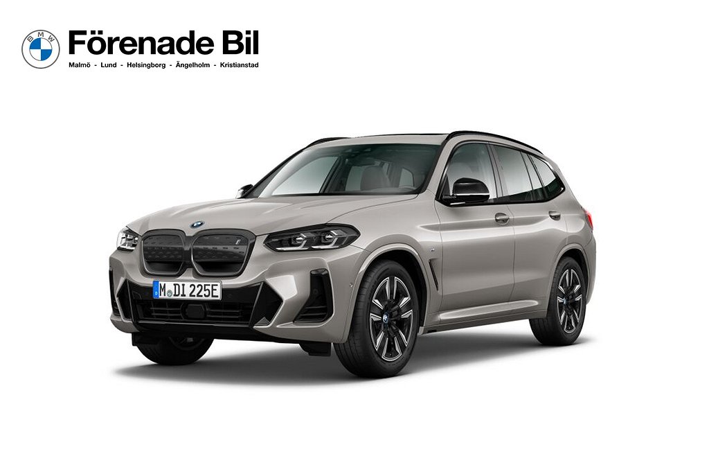 BMW iX3 Charged Paket Sätesminne Pano Farth. Backkamera Drag