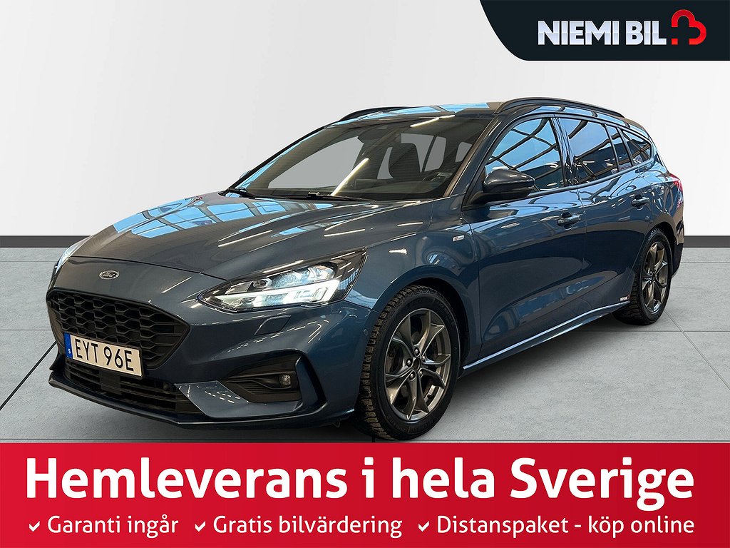 Ford Focus 1.5 Automat ST-Line S&V-hjul/Kamera/Carplay/Drag