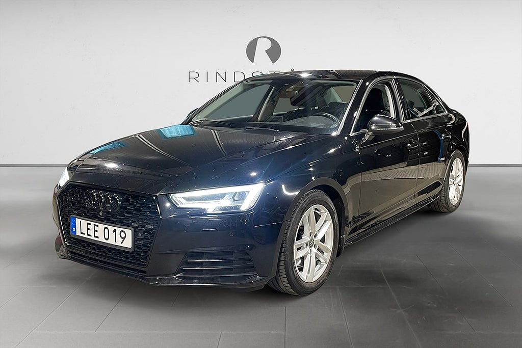 Audi A4 Sedan 2.0 TDI 150 HK PDC SKINN 0.34L/MIL 1103KR/ÅR 17"