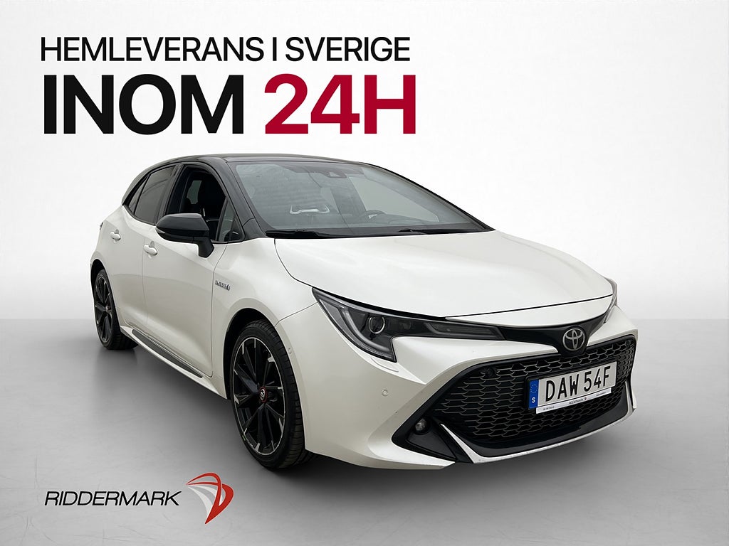 Toyota Corolla Hybrid 184hk GR Sport Kamera HUD Rattvärme