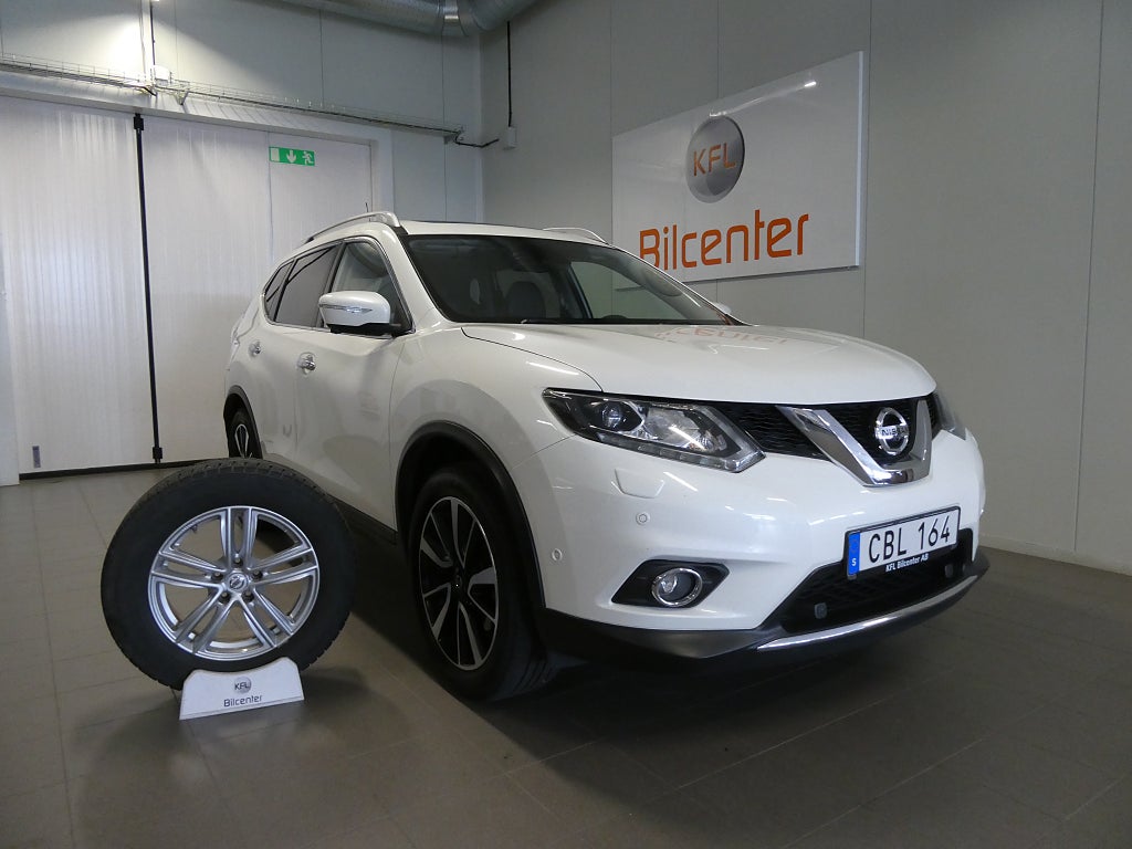 Nissan X-Trail 1.6 DIG-T TEKNA Panorama-360kam-Skinn-SoV 7-sits