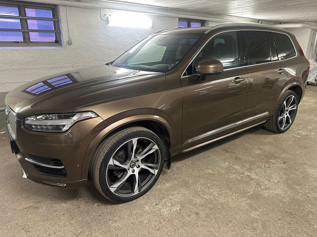 Volvo XC90 D5 AWD 235hk Inscription nyservad 22” 360 kamera