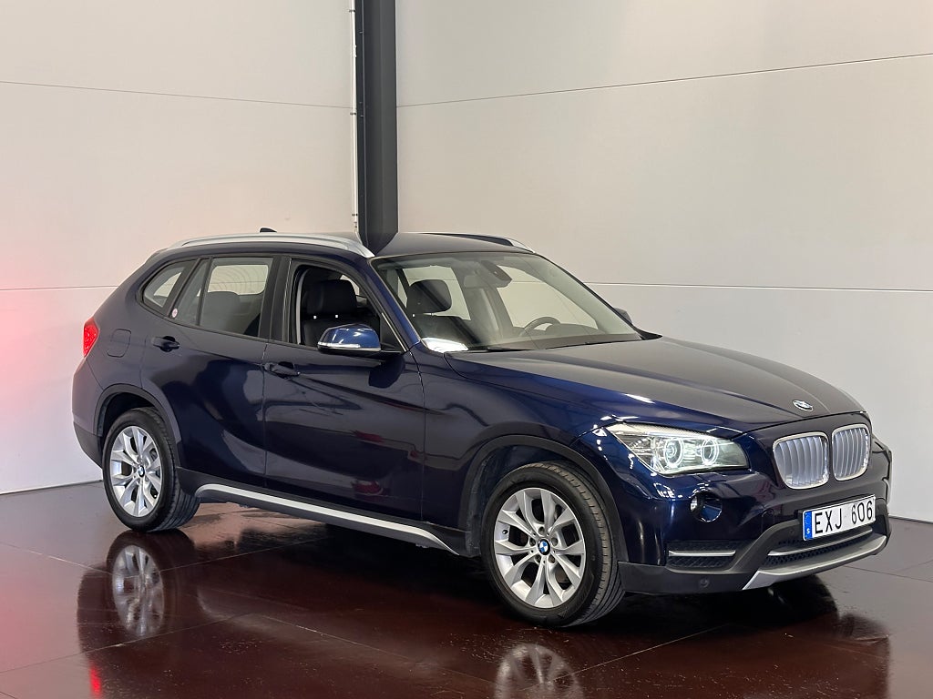 BMW X1 XDRIVE20D XLINE 184HK KAMERA NAVI DRAG SKINN RATTVÄRME