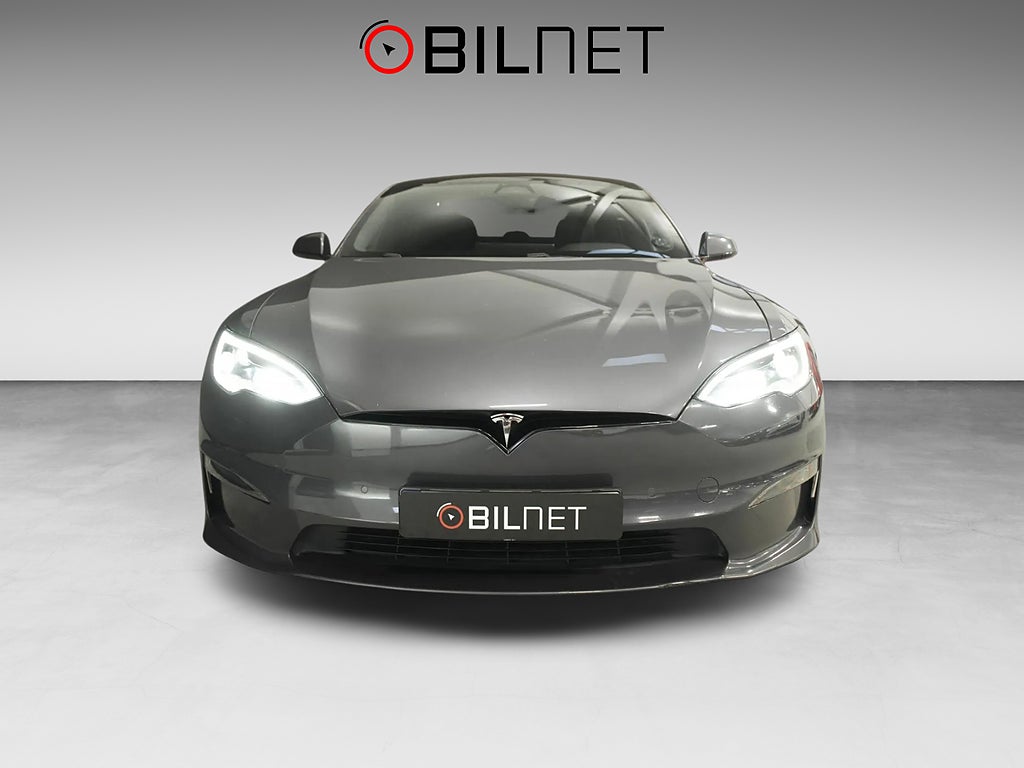 Tesla Model S 670hk Yoke Moms *3,99%* 21" Turbine Sv-Såld