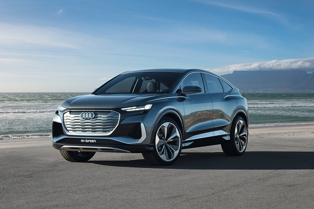 Audi Q4 Sportback e-tron officiell - Bytbil.com