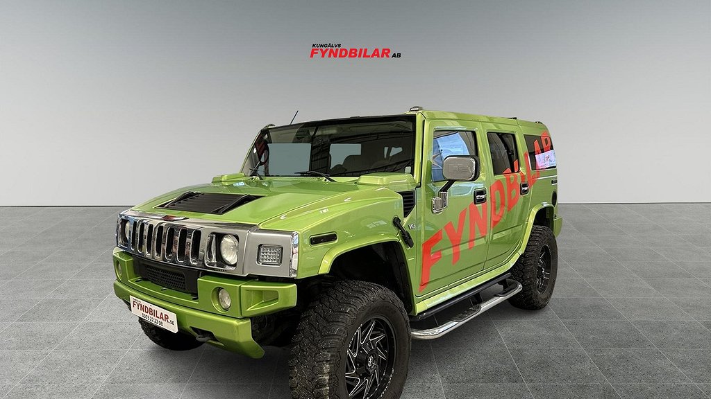 Hummer H2 6.0 V8 Höjd Extreme Drag 321hk