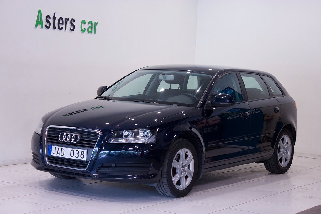 Audi A3 Sportback 1.6 Attraction, Comfort 102hk 