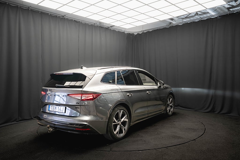 Skoda Enyaq iV 80x SPORTLINE CRYSTAL DRAG 360° HUD ELSTOL CANTON