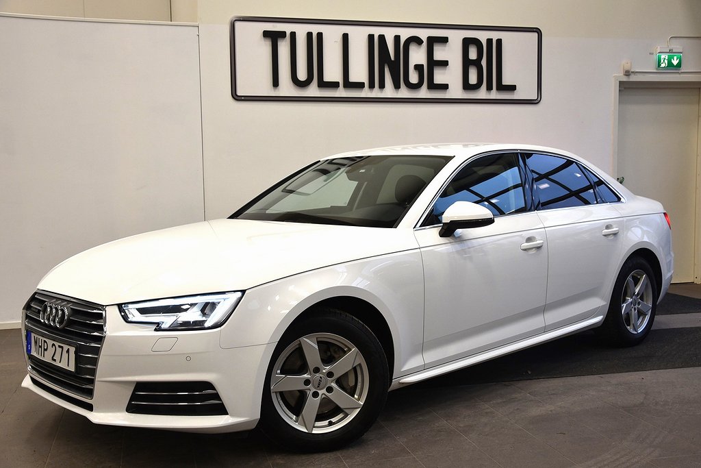 Audi A4 Sedan 2.0 TDI 190hk Quattro Skinn Värmare CarPlay 4.99%