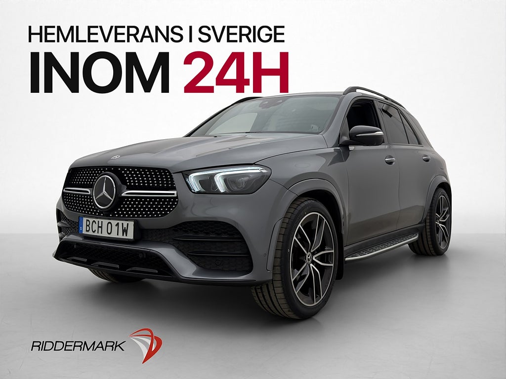 Mercedes-Benz GLE 350 de 4M AMG Pano Luft Burm Drag HUD MOMS