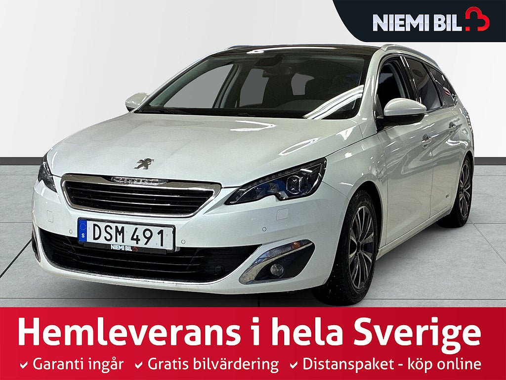Peugeot 308 SW 1.2 Allure Panorama M-värmare Drag P-sens S&V
