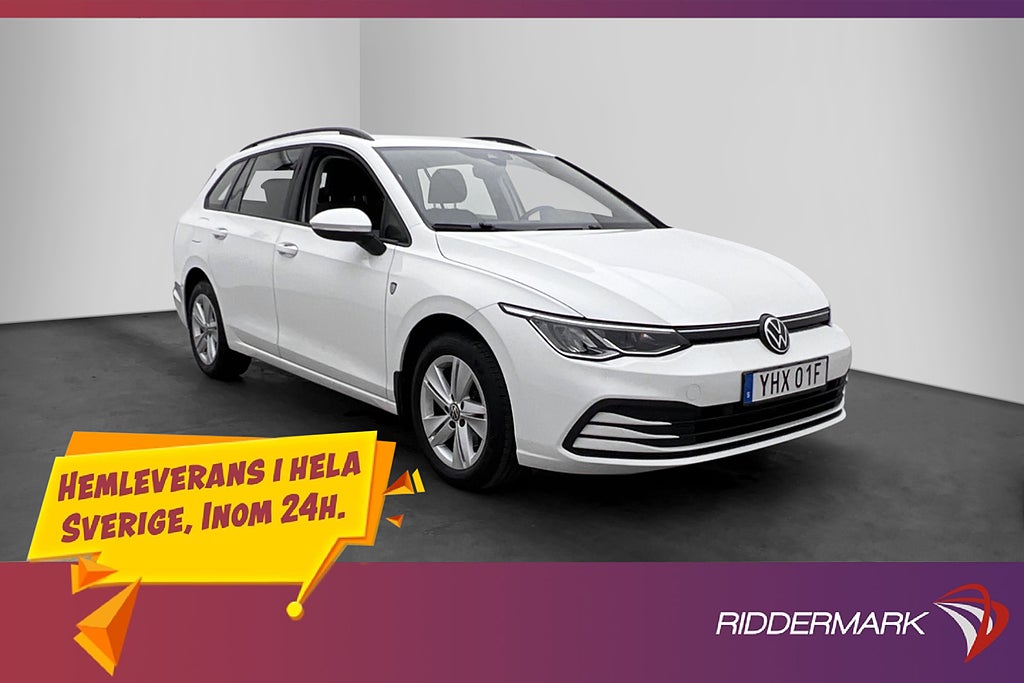 Volkswagen Golf Sportscombi 1.5 eTSI 131hk Cockpit Rattvärme