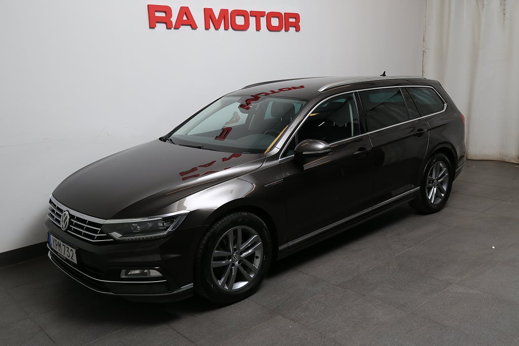 Volkswagen Passat TDI 190hk 4M Executive R-Line Drag Värmare 2018